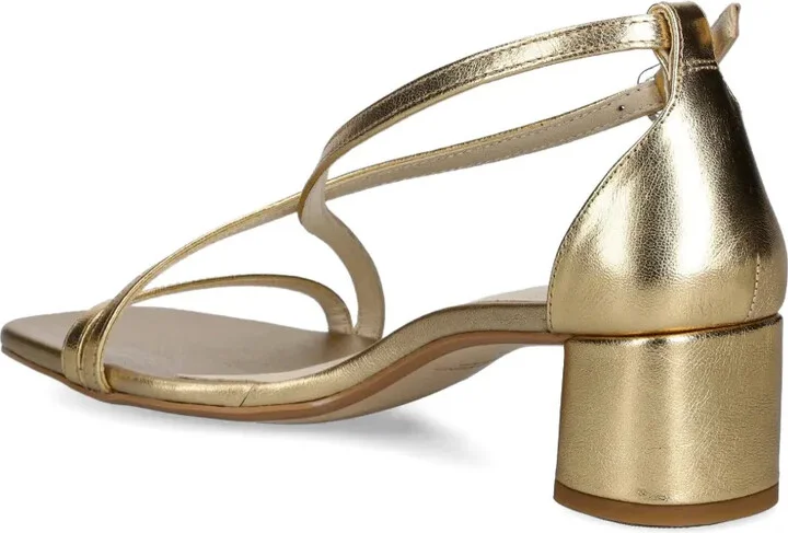 Crossover Strap Block-Heel Sandals - Image 3