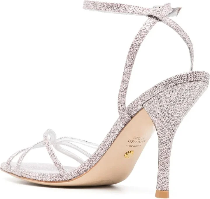 Crossover-Strap Buckle-Fastening Sandals - Image 3