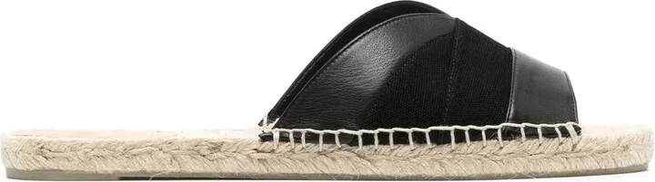 Crossover-Strap Flat Espadrilles