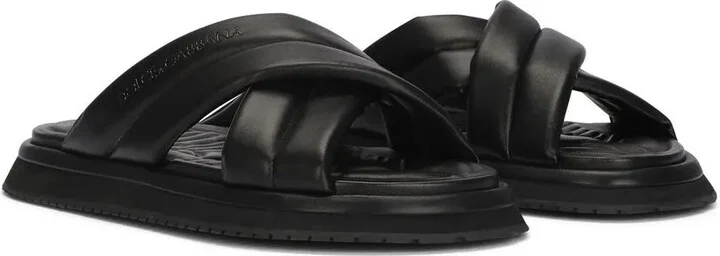 Crossover-Strap Flat Sandals - Image 2