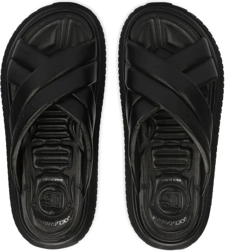 Crossover-Strap Flat Sandals - Image 4