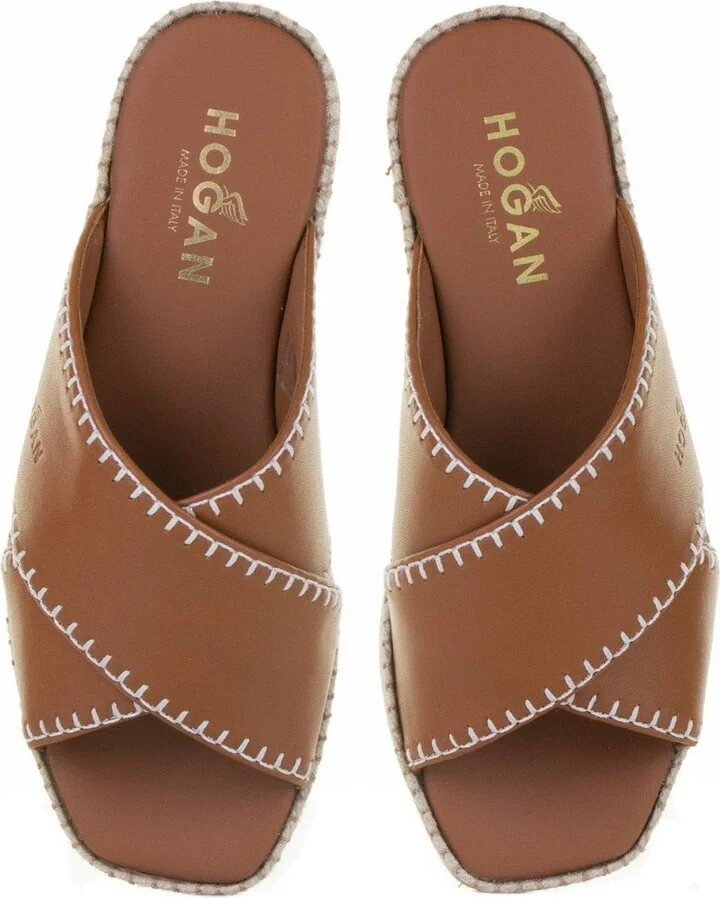 Crossover Strap Opentoe Sandals - Image 4