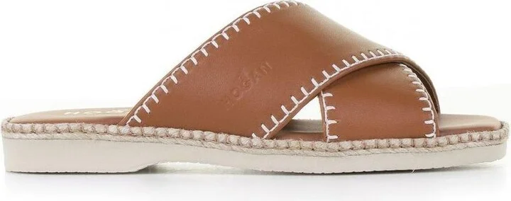 Crossover Strap Opentoe Sandals
