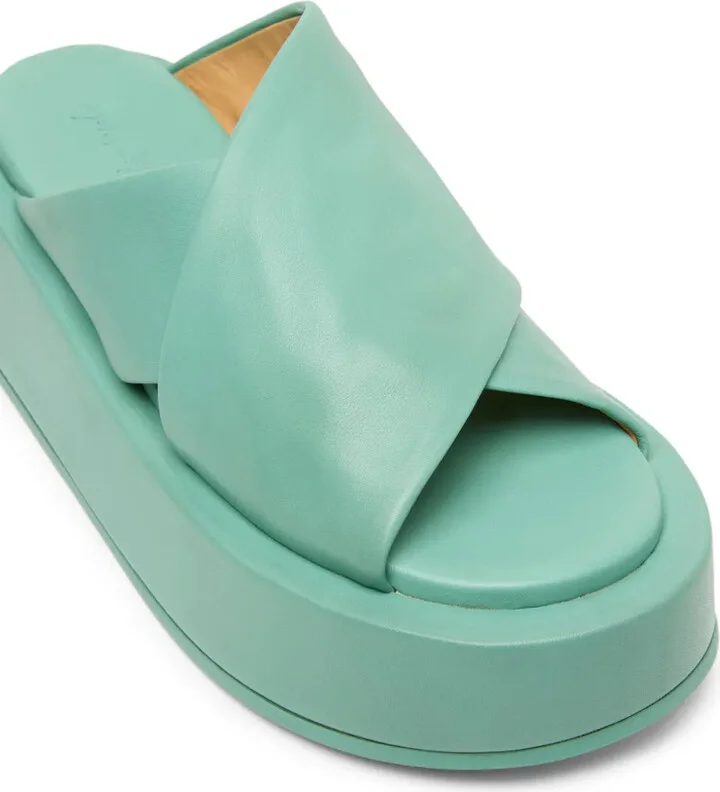 Crossover-Strap Platform Sandals - Image 4