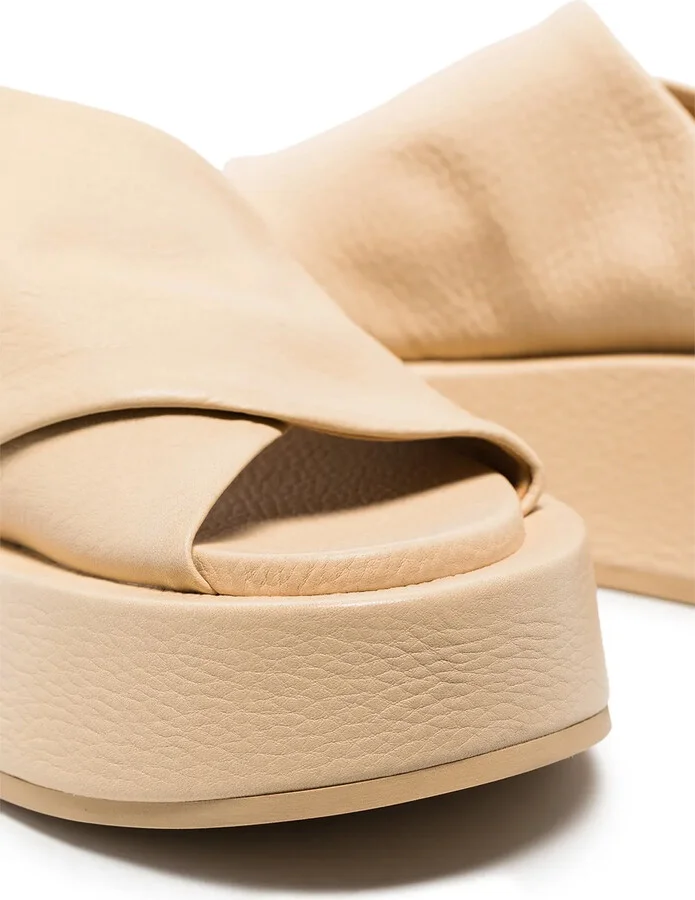 Crossover-Strap Platform Sandals - Image 2