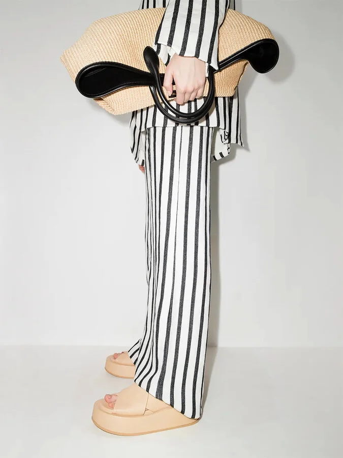 Crossover-Strap Platform Sandals - Image 3