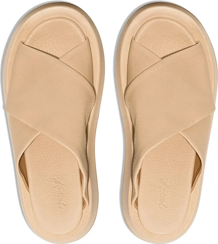 Crossover-Strap Platform Sandals - Image 4