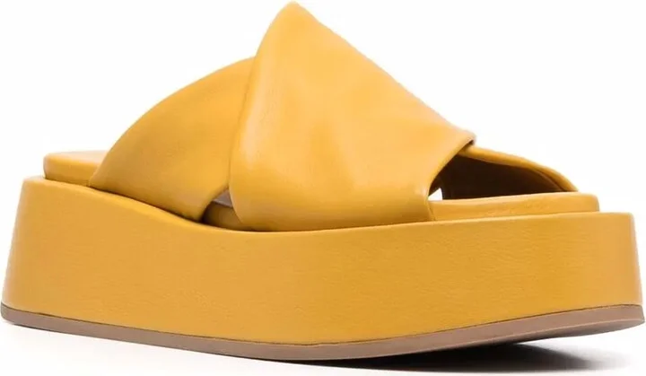 Crossover-Strap Platform Sandals - Image 2