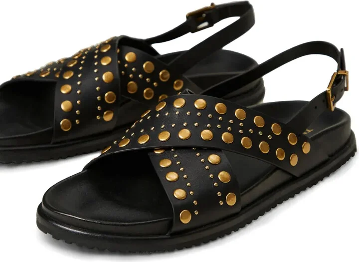 Crossover Strap Sandals - Image 3