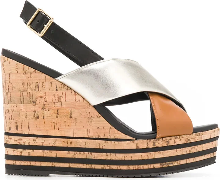 Crossover Strap Sandals