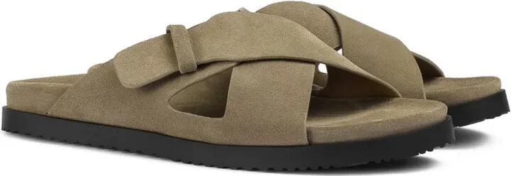 Crossover-Strap Slide Sandals - Image 2