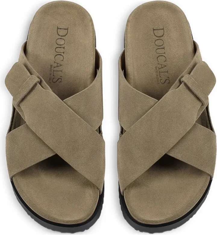 Crossover-Strap Slide Sandals - Image 3