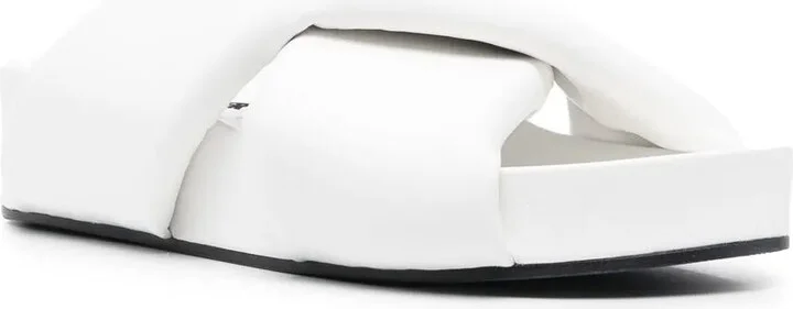 Crossover-Strap Slip-On Sandals - Image 2