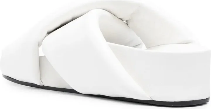 Crossover-Strap Slip-On Sandals - Image 3