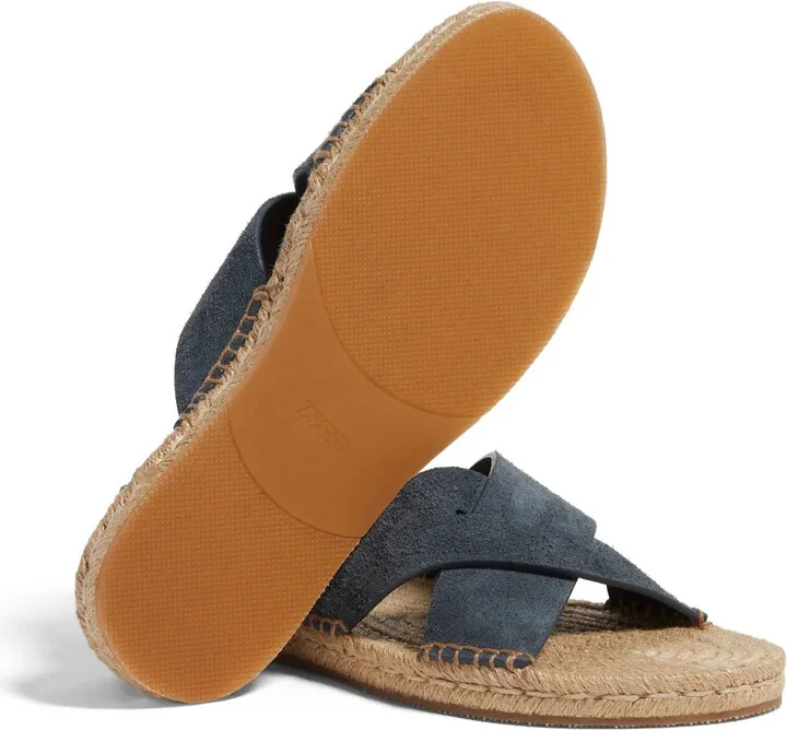 Crossover-Strap Suede Espadrilles - Image 4