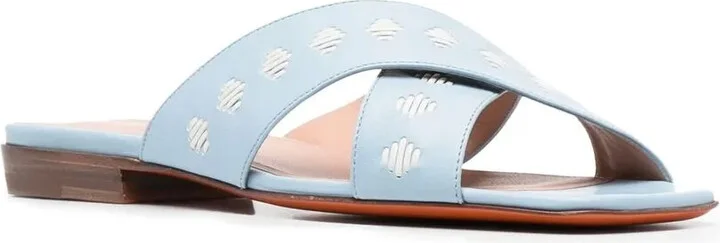 Crossover Straps Sandals - Image 2