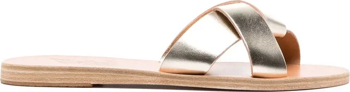 Crosta metallic sandals