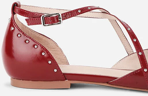 Crowd Studded Crisscross Flats - Image 3