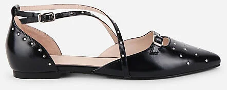 Crowd Studded Crisscross Flats - Image 2
