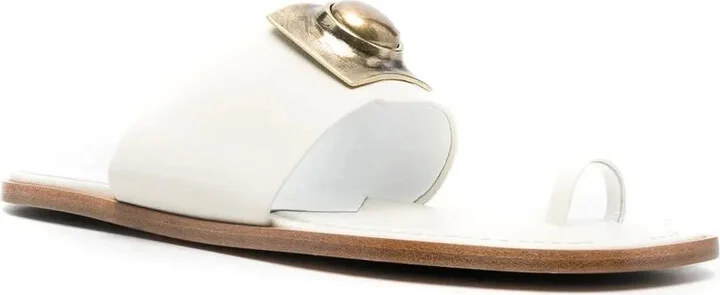 Crown Me leather sandals - Image 2