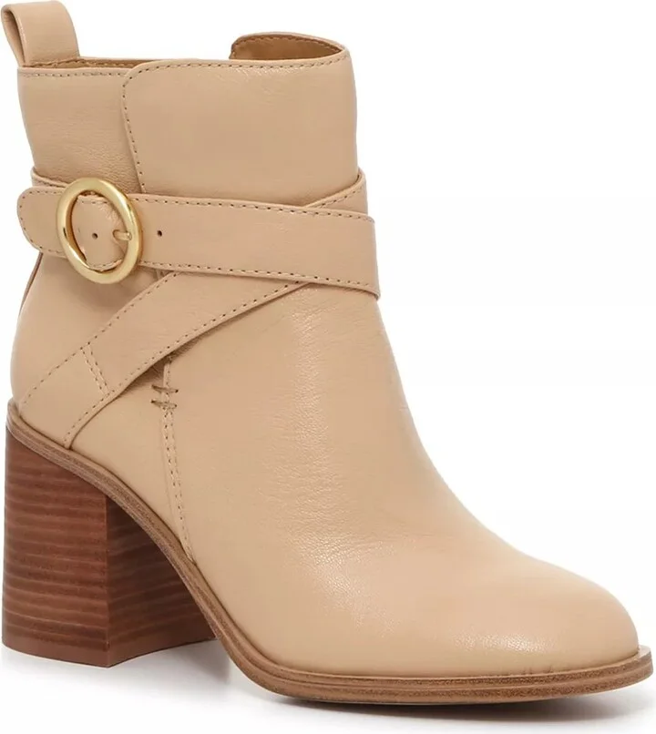 Beige Leather
