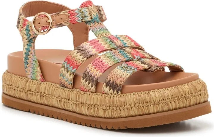 Crown Vintage Deri Platform Sandal