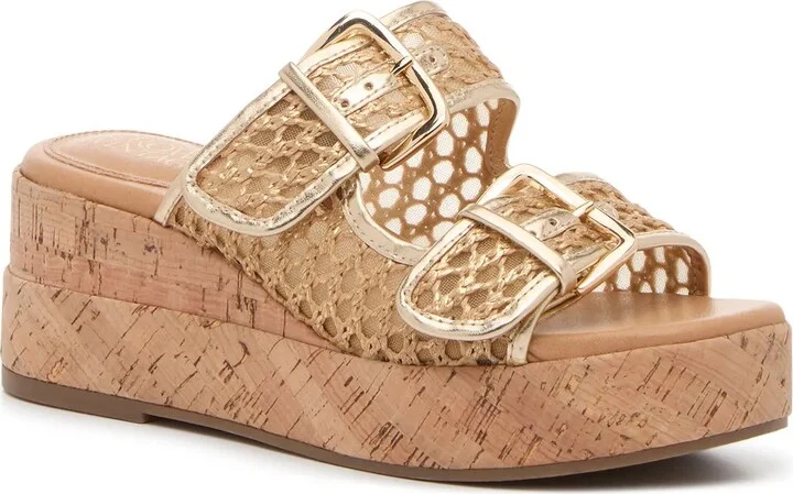 Gold Metallic/Beige