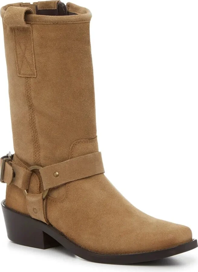 Cappuccino Beige Suede