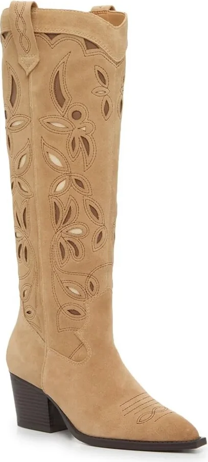 Crown Vintage Wide Width Sadie Wide Calf Cowboy Boot