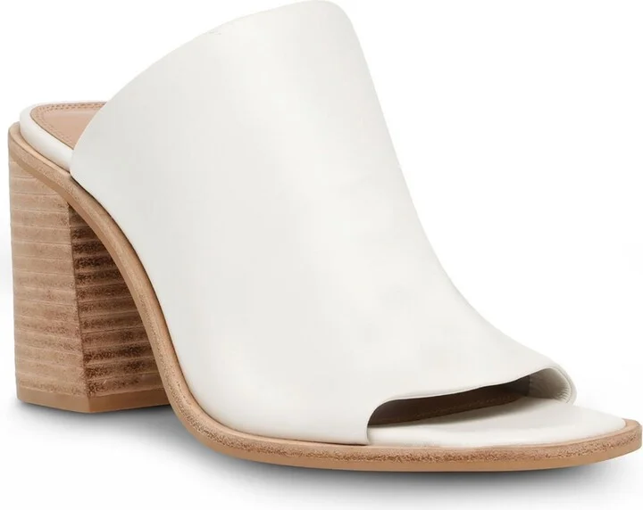 Cru Womens Leather Block Heel Heels