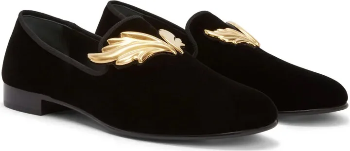 Cruel velvet-effect loafers - Image 2