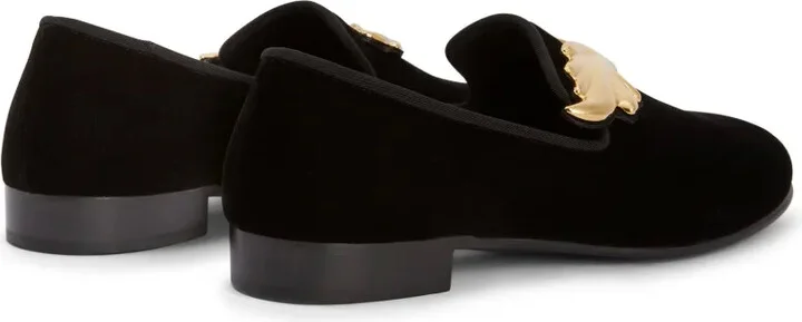 Cruel velvet-effect loafers - Image 3