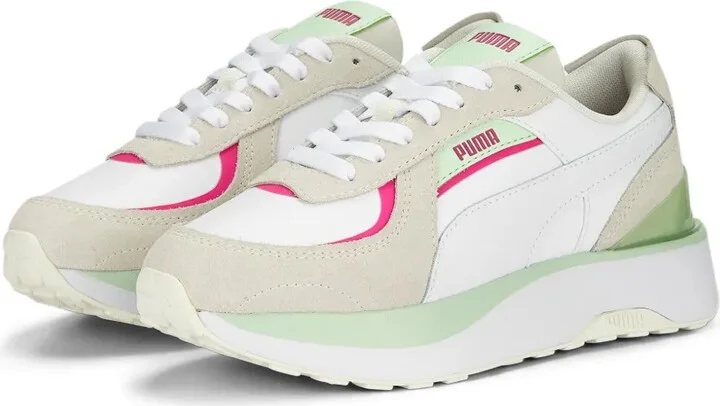 Cruise Rider Nu Brighter Days "White/Pink/Green" sneakers - Image 2