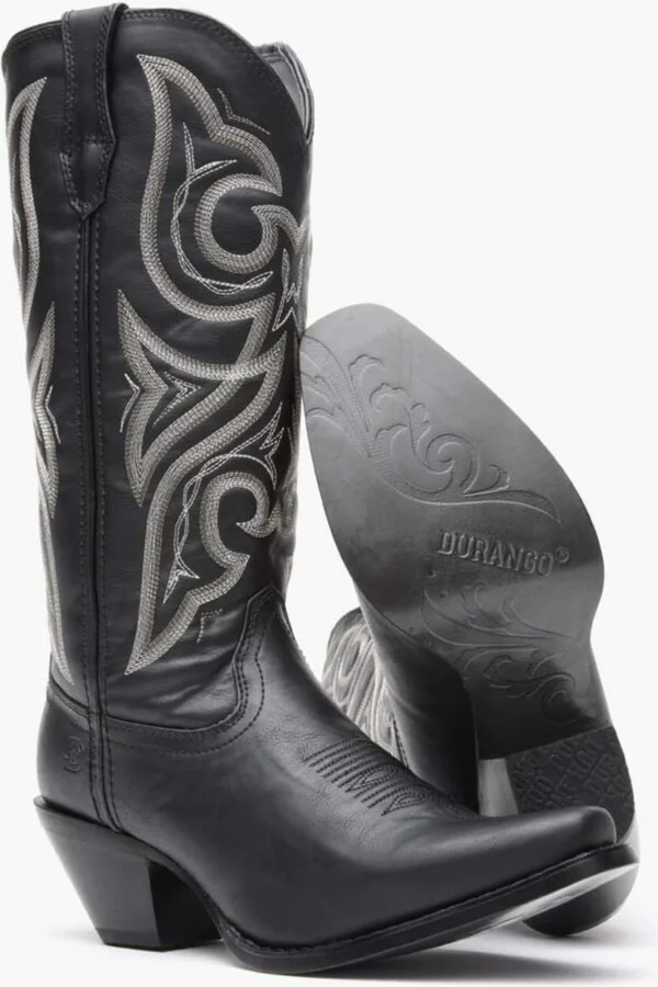 Crush by Durango Women s Black Beauty Western Boot - Image 2