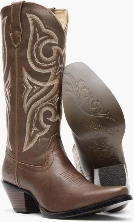 Crush by Durango Women s Milk Chocolate Western Boot - Image 2