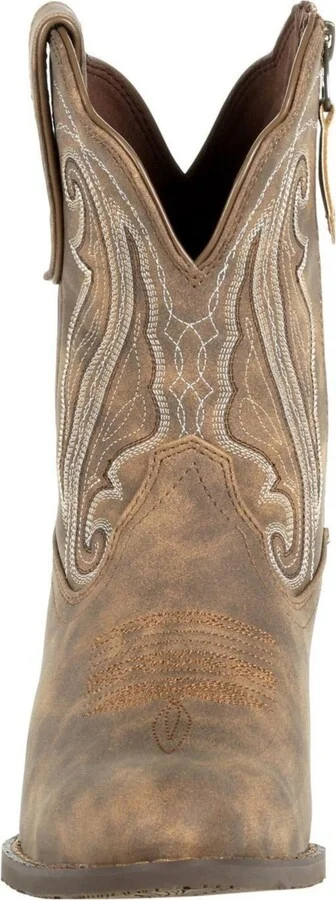 Crush by Durango Women's Distressed Shortie Western Boot - Image 3