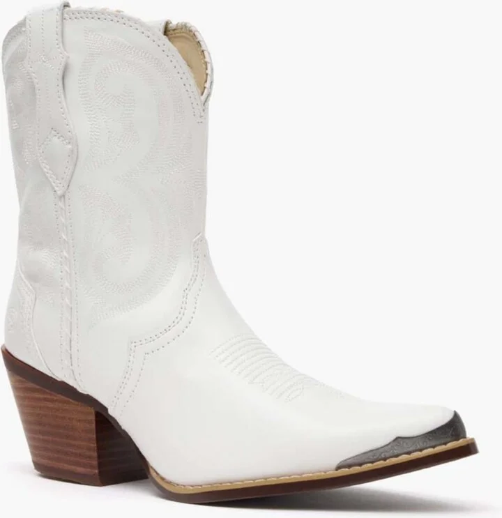 Crush by Durango Women's Pearl White Western Fashion Boot
