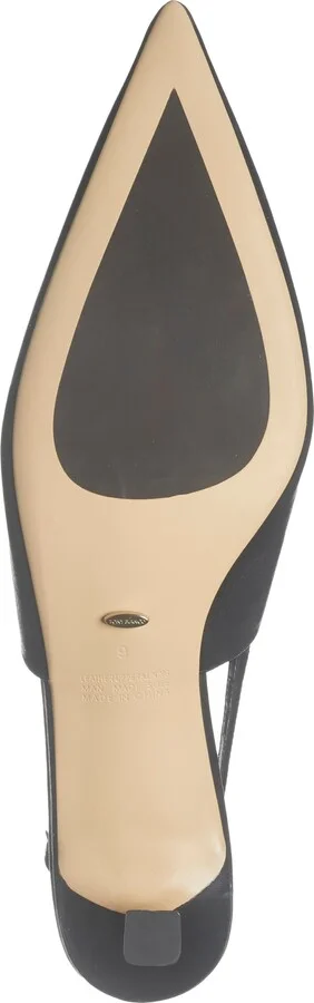 Crush Slingback Pointed Toe Kitten Heel Pump - Image 6