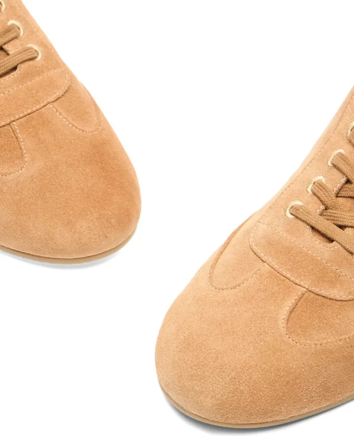 Cruz lace-up suede sneakers - Image 4