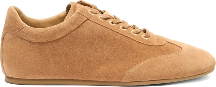 Cruz lace-up suede sneakers