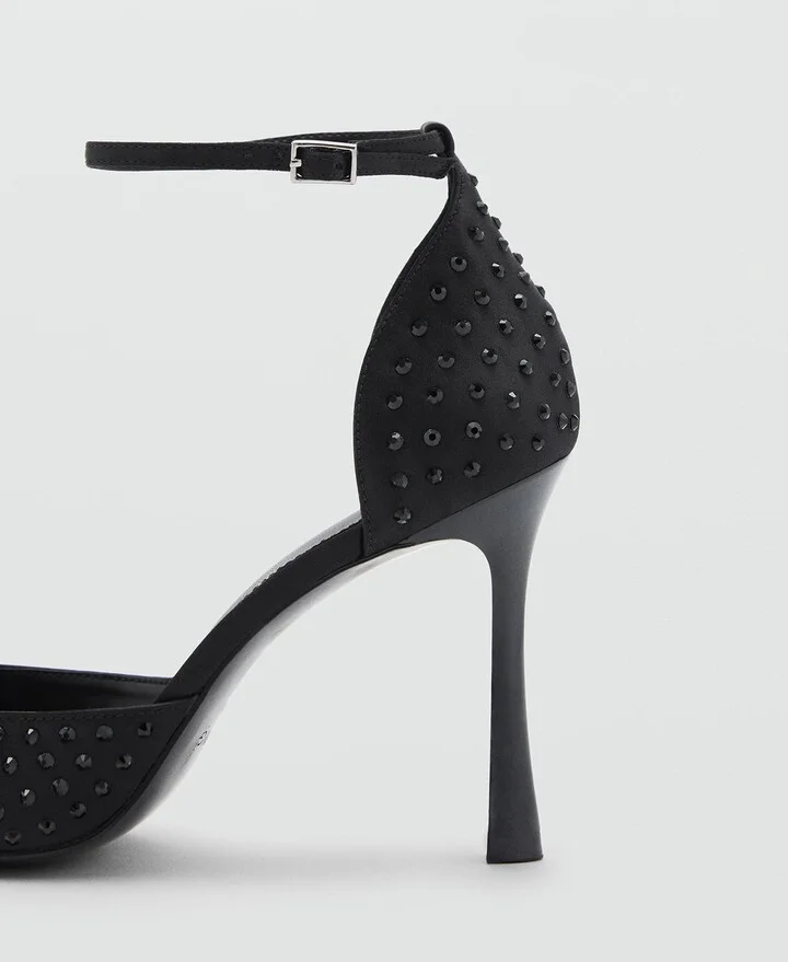 Crystal Ankle Strap Pump - Image 4