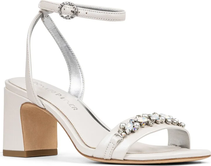 Crystal Ankle Strap Sandal