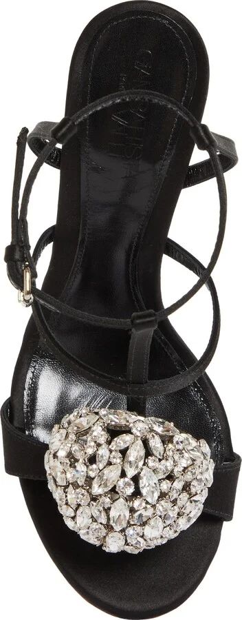 Crystal Ball Ankle Strap Cage Sandal - Image 5