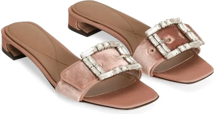 Crystal-Buckle Sandals - Image 2