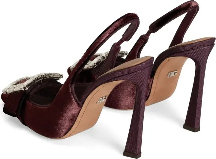 Crystal-Buckle Slingback Pumps - Image 3