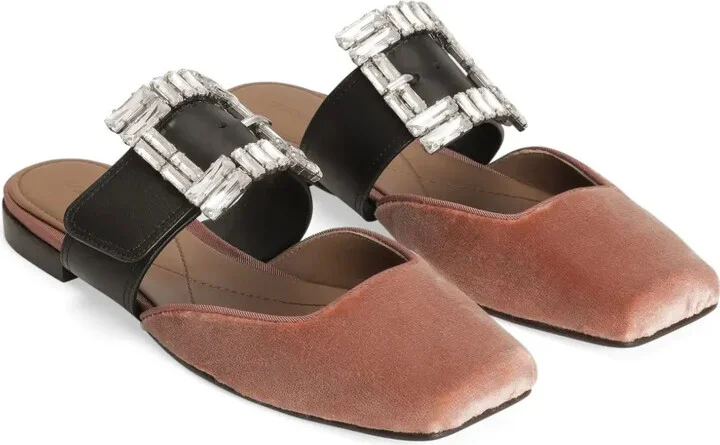 Crystal-Buckle Slippers - Image 2