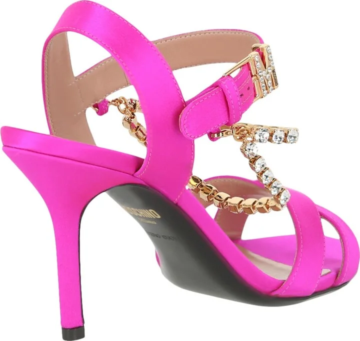 Crystal Chain Slingback Sandal - Image 2