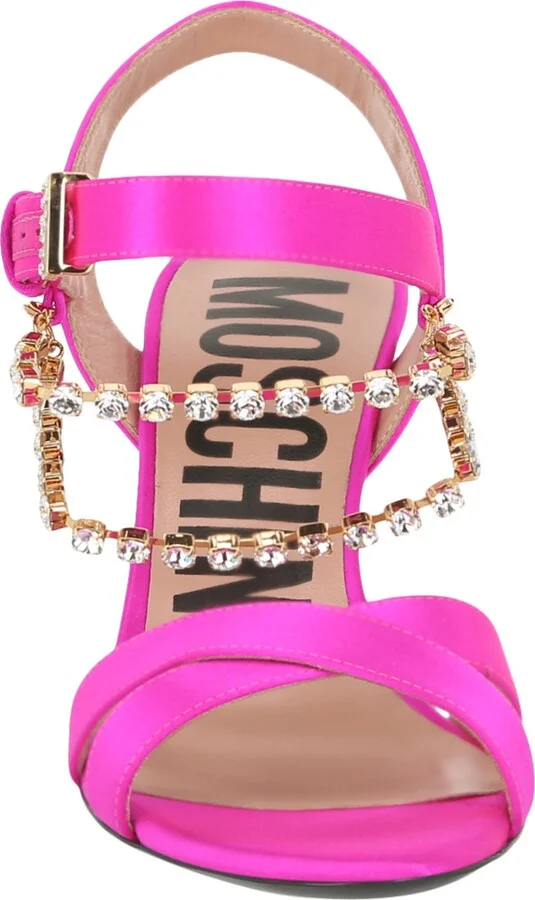 Crystal Chain Slingback Sandal - Image 3