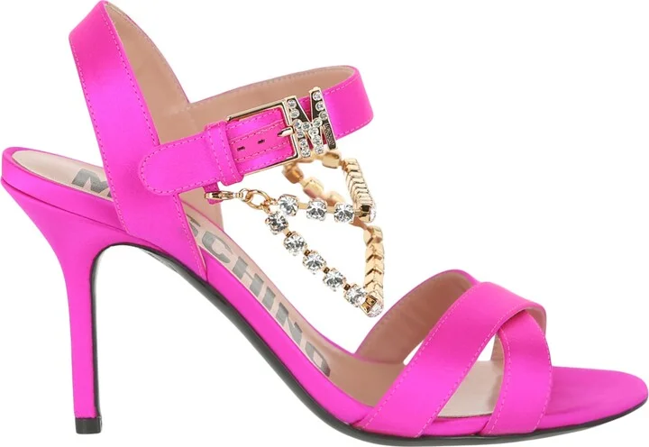 Crystal Chain Slingback Sandal - Image 4
