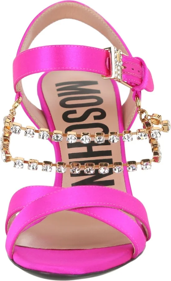 Crystal Chain Slingback Sandal - Image 7